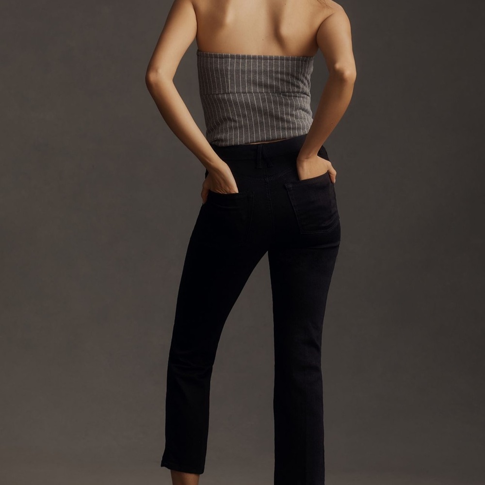 Good American Good Curve High-Rise Straight Leg Jeans s